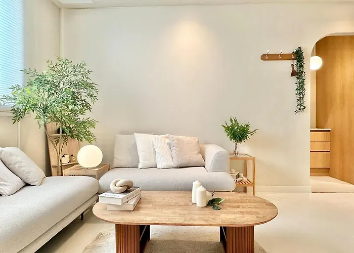 Le Coze Nampo, 2br 3 Queen Bed, 8 Minutes From Station, Maximum 6 People Appartement