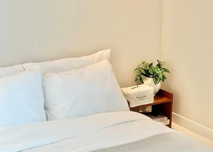 Appartement Le Coze Nampo, 2br 3 Queen Bed, 8 Minutes From Station, Maximum 6 People