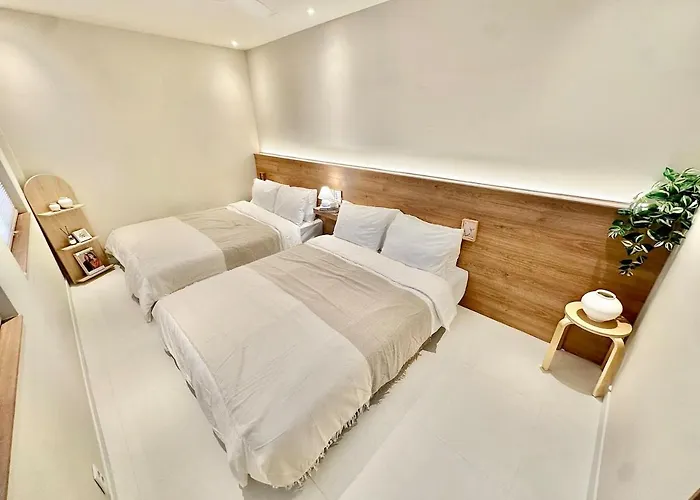Le Coze Nampo, 2br 3 Queen Bed, 8 Minutes From Station, Maximum 6 People Appartement Busan