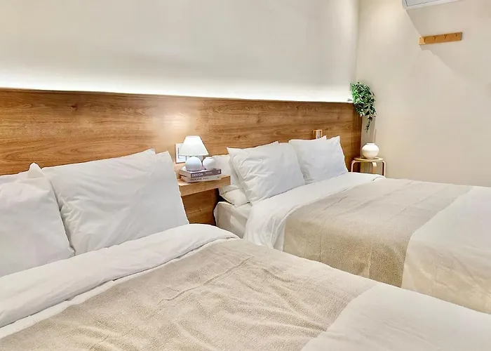 Appartement Le Coze Nampo, 2br 3 Queen Bed, 8 Minutes From Station, Maximum 6 People