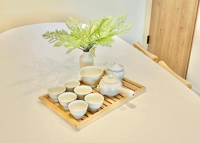 Appartement Le Coze Nampo, 2br 3 Queen Bed, 8 Minutes From Station, Maximum 6 People